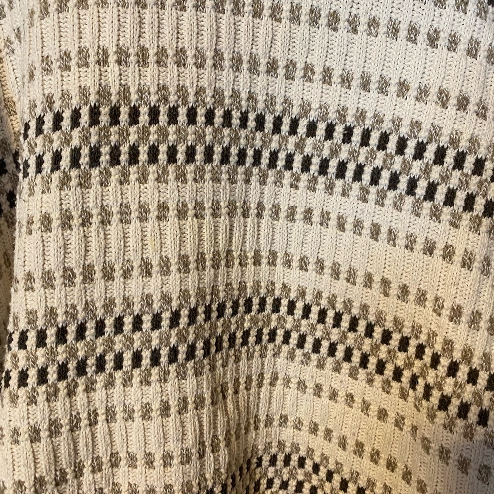 Bill Blass Mensware Retro Vintage Sweater Cotton - Picture 3 of 5